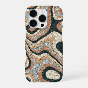 Vintage Abstract Quartz Stone Natural iPhone 16 Pro Case