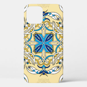 Vintage abstract seamless patchwork pattern. Arabi iPhone 12 Case