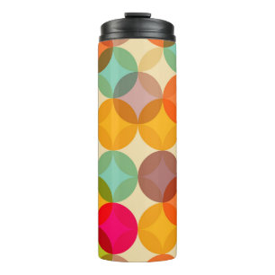 Vintage abstract seamless patternpattern,backgroun thermal tumbler