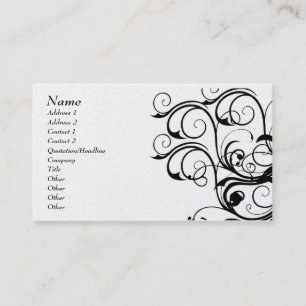 Vintage Abstract Template Card - Customised