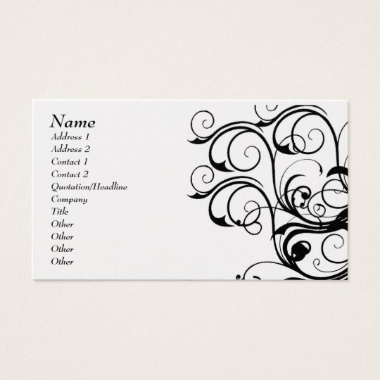 Vintage Abstract Template Card - Customised