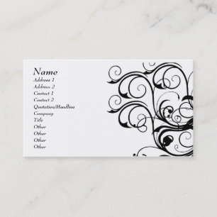 Vintage Abstract Template Card - Customised