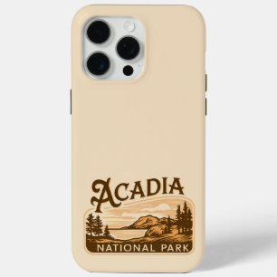 Vintage Acadia National Park Bar Harbor  iPhone 15 Pro Max Case
