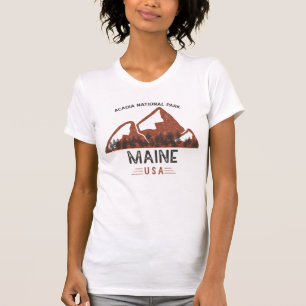 Vintage Acadia National Park Maine T-Shirt