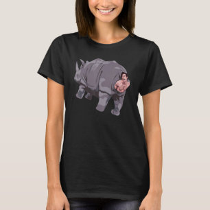 Vintage Ace Rhino 90s Comedy Venturaes Animals Tee