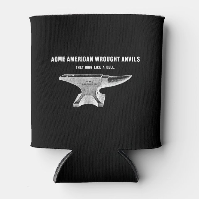 Vintage Acme Anvils Can Cooler (Front)