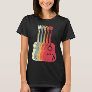 Vintage Acoustic Guitar Retro Classical Guitar T-Shirt