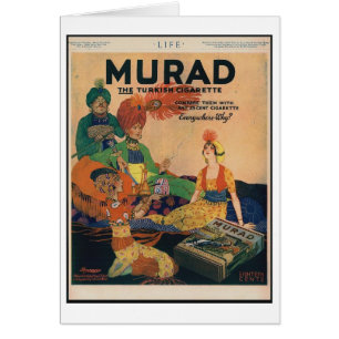 Vintage Ad - 1918 Murad Turkish Cigarette,