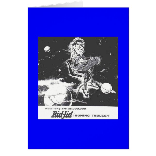 Vintage Ad 1950 Ironing Board (Front)