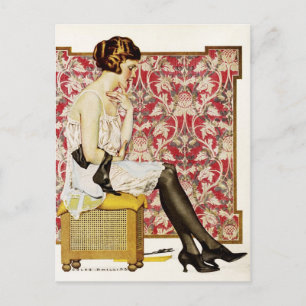 Vintage Ad for Holeproof Hosiery Postcard