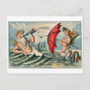 Vintage Ad Poster Postcard