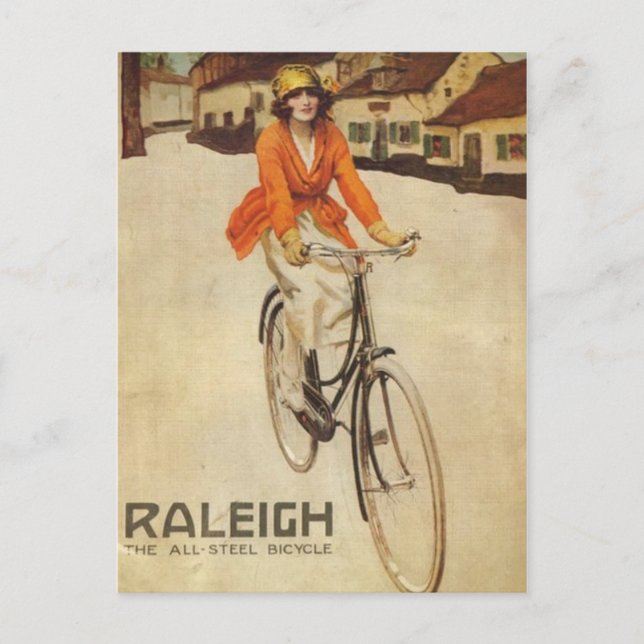 Vintage Ad Poster Postcard (Front)