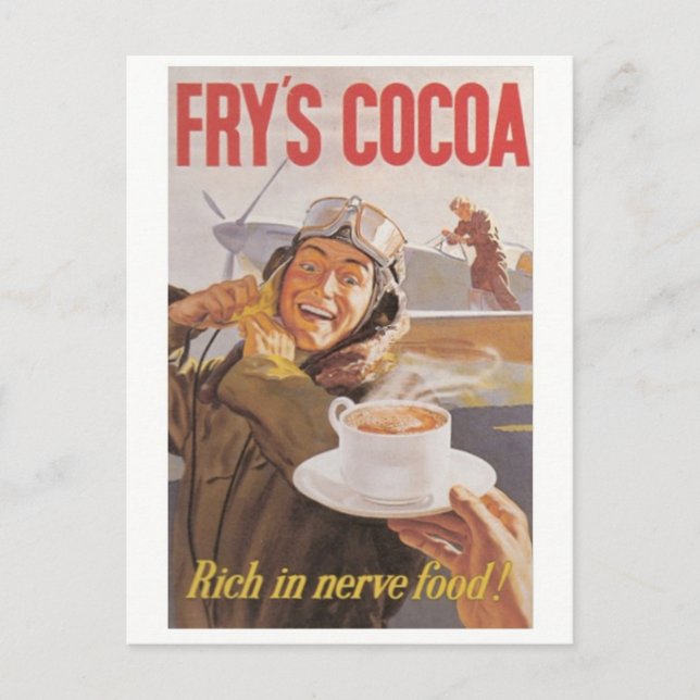 Vintage Ad Poster Postcard (Front)