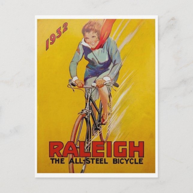 Vintage Ad Poster Postcard (Front)