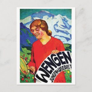 Vintage Ad Poster Postcard