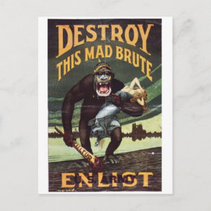 Vintage Ad Poster Postcard