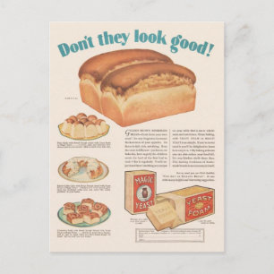 Vintage Ad Poster Postcard