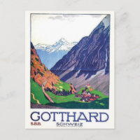Vintage Ad Poster Postcard