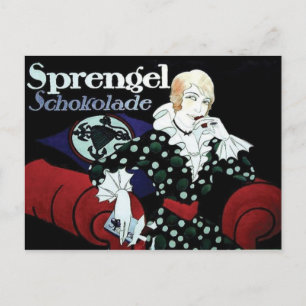 Vintage Ad Poster Postcard