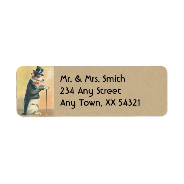 Vintage Address Labels - Small (Front)
