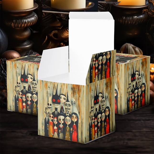 Vintage Adult Cocktail Party Halloween Favour Box (Creator Uploaded)