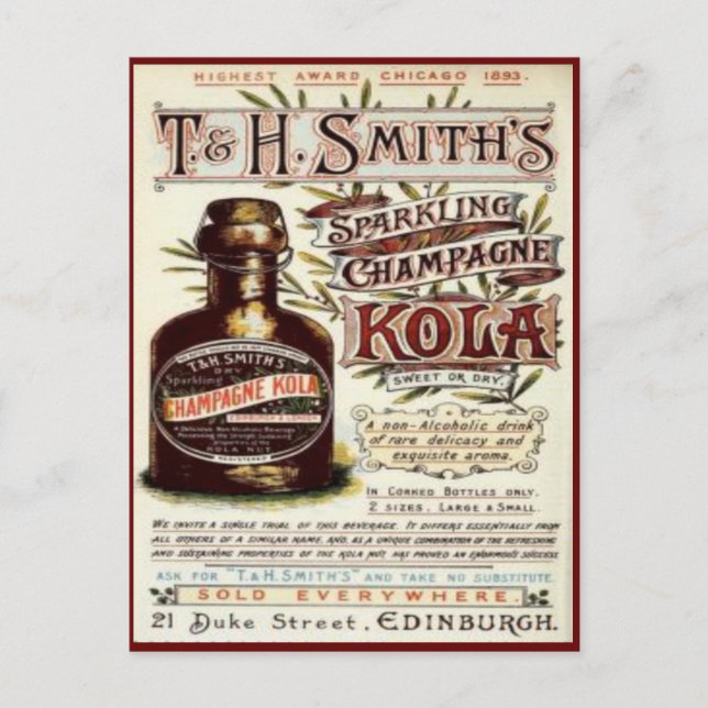 Vintage Advert #1 Postcard (Front)