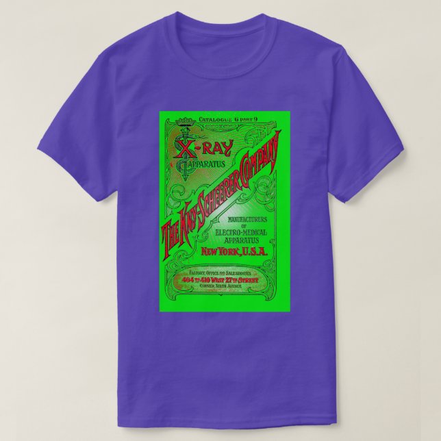 Vintage Advertisement for XRay Supplies T-Shirt (Design Front)