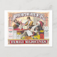 Vintage Advertisement: Pierce's Patent Medicines