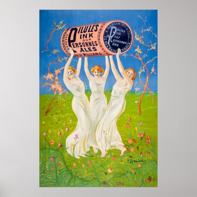 Vintage Advertisement Poster (Front)