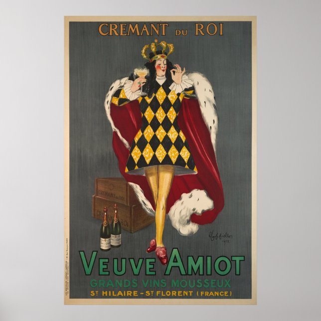 Vintage Advertisement Poster, Leonetto Cappiello Poster (Front)