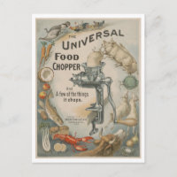 Vintage Advertisement Universal Food Chopper