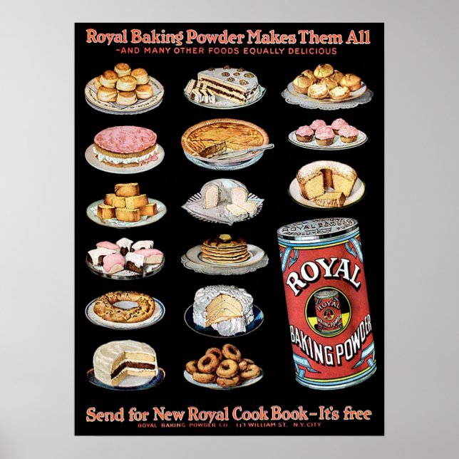 Vintage Advertisements: Food & Beverage Poster (Front)