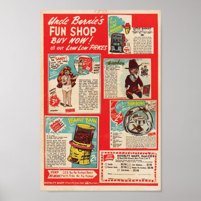 Vintage Advertisements Poster (Front)