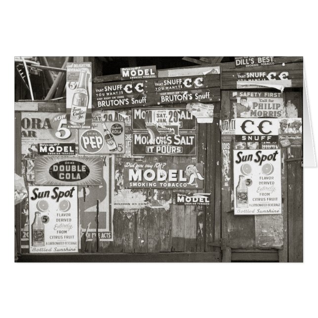 Vintage Advertising, 1938 (Front Horizontal)