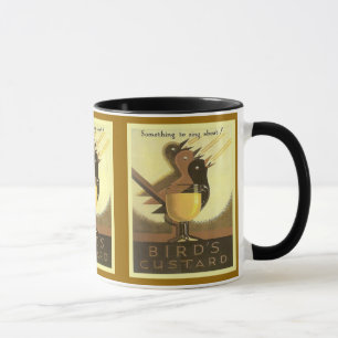 Vintage advertising, Bird's Custard Mug