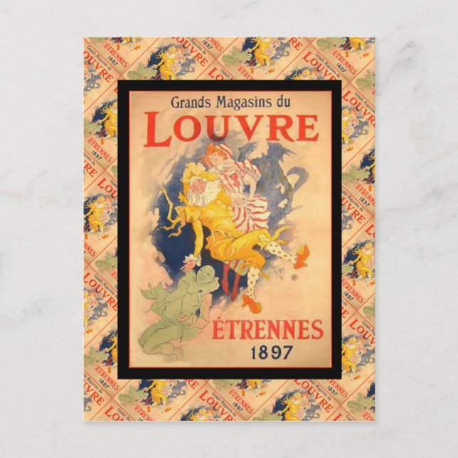 Vintage Advertising, France, Etrennes 1897 Postcard (Front)