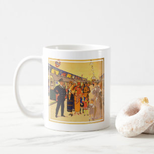 Vintage Advertising Poster For London Underground Coffee Mug