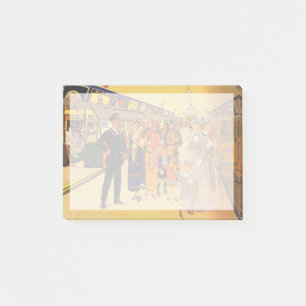 Vintage Advertising Poster For London Underground Post-it Notes