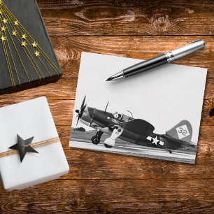 Vintage Aeroplane Black and White Aviation Photo Postcard