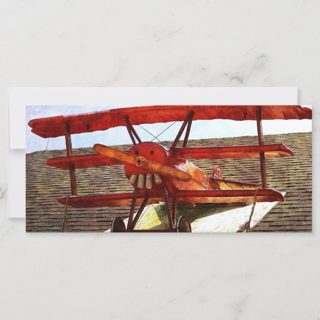 Vintage Aeroplane by Shirley Taylor (Front)