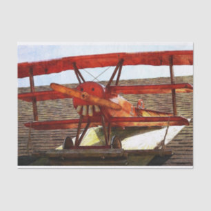 Vintage Aeroplane by Shirley Taylor Tissue Paper