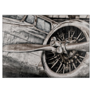 Vintage Aeroplane Cutting Board