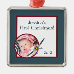 Vintage Aeroplane Personalised Custom Ornament