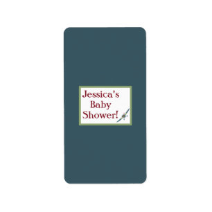 Vintage Aeroplane Small Candy Bar Wrapper Label