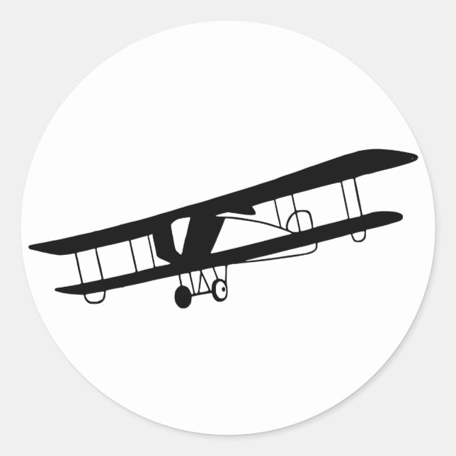 Vintage Aeroplane Stickers (Front)