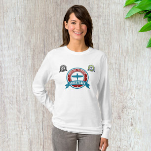 Vintage Aeroplane Tourism Adventures Logo Aviation T-Shirt