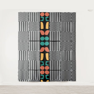Vintage Aesthetic absract pattern Tapestry