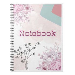 Vintage Aesthetic College Ruled Lined Notebook