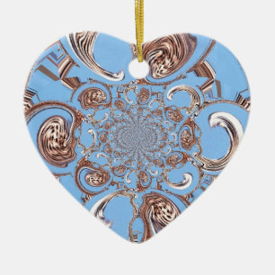 Vintage Africa Safari Hakuna Matata Gift Sky Colou Ceramic Tree Decoration