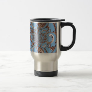 Vintage Africa Safari Hakuna Matata Gift Sky Colou Travel Mug